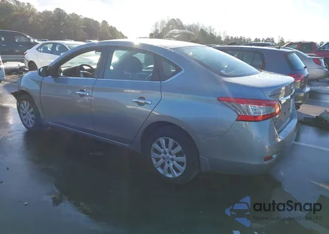 2014 Nissan Sentra S z USA, uszkodzony, nr VIN 3N1AB7AP0EY276360